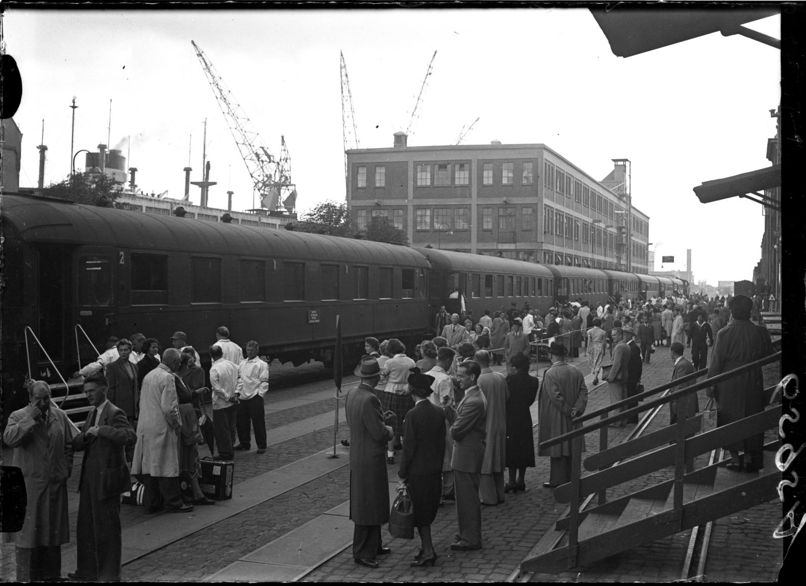 Partenza dal porto di Amsterdam, 1949